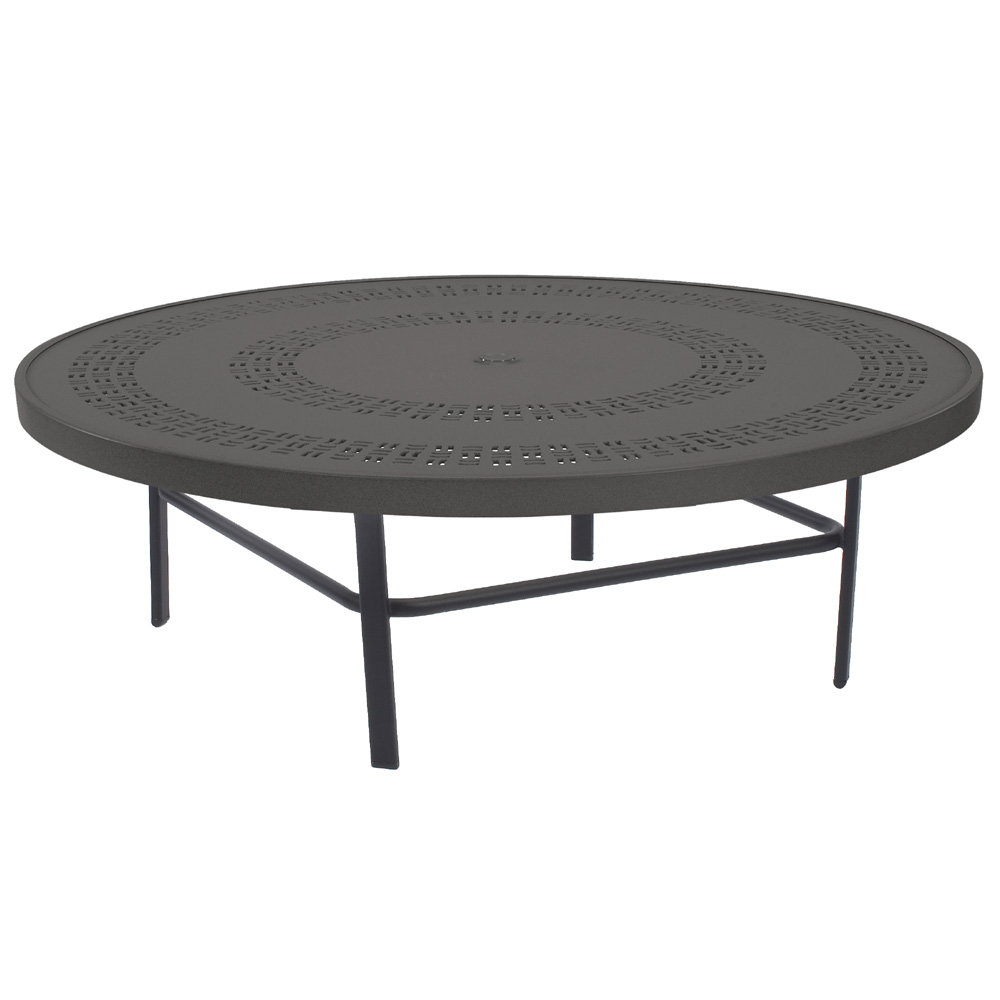 Windward Mayan Aluminum 47" Round Conversation Table - WT4718CDMYNU