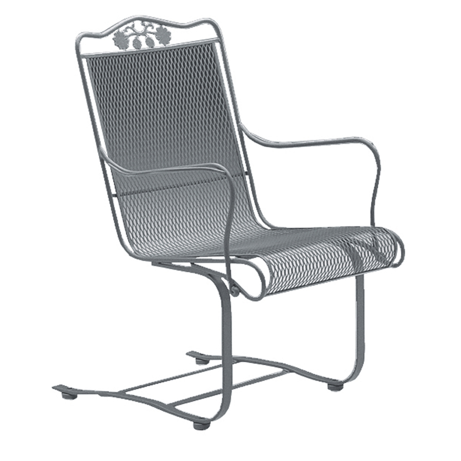 Woodard Briarwood High Back Spring Base Chair - 400018