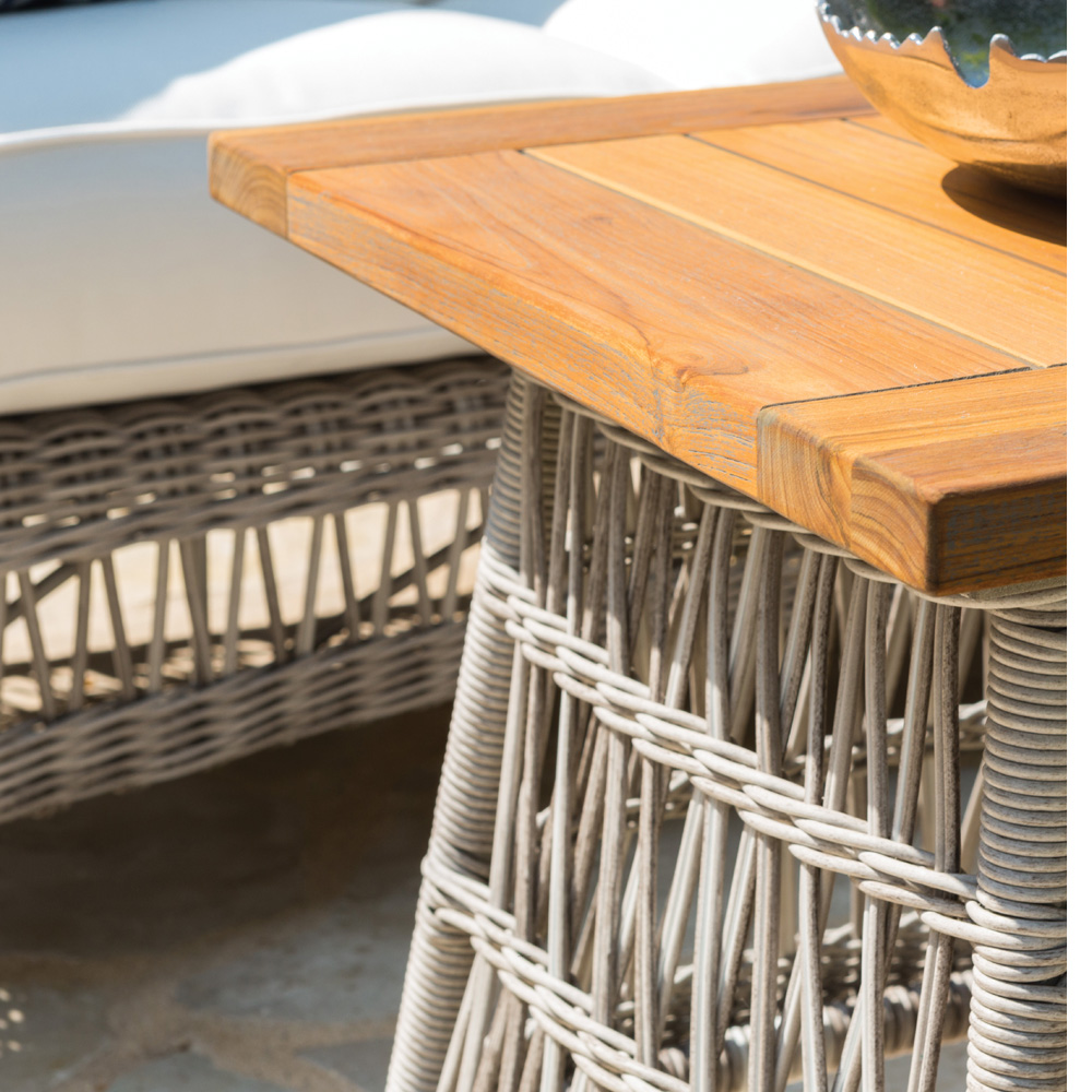 Mackinac Vinyl Wicker Dining Set for 8 - LF-MACKINAC-SET4
