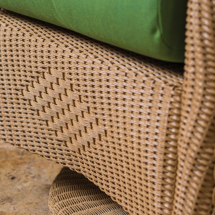 Reflections Loom Wicker Patio Set with Crescent Sofa - LF-REFLECTIONS-SET5