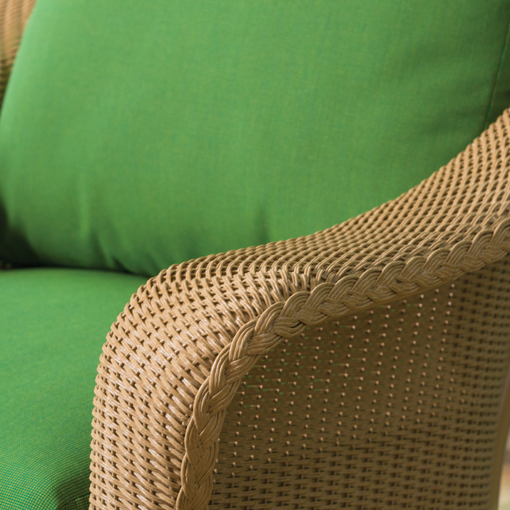 Reflections Loom Wicker Patio Set with Crescent Sofa - LF-REFLECTIONS-SET5