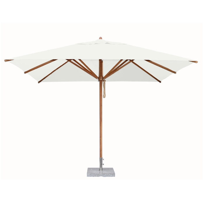 Bambrella Levante 10 Foot Square Umbrella - 30m-SQ-L
