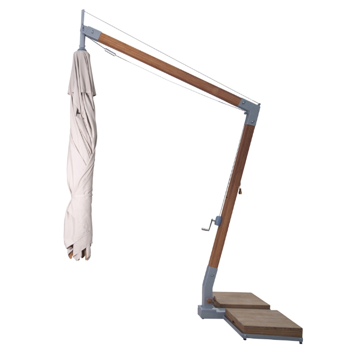 Levante Rectangle 8.5' x 11.5' Cantilever Umbrella - 25mX35m-REC-SW