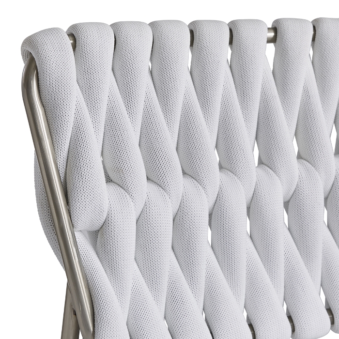 Lido Outdoor Chair rope detail