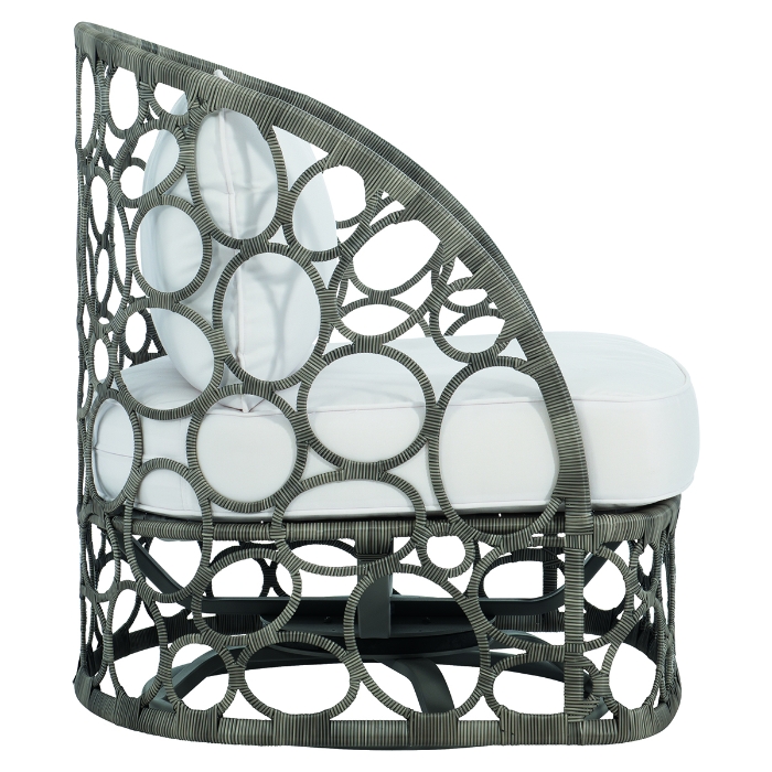 Bali Outdoor Swivel Chair side