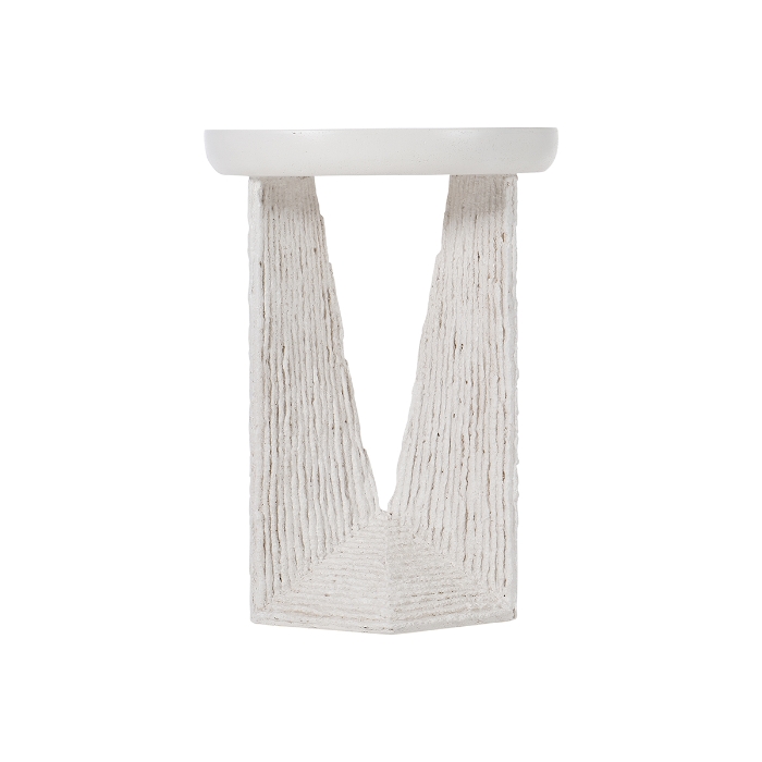 Voile Accent Table back