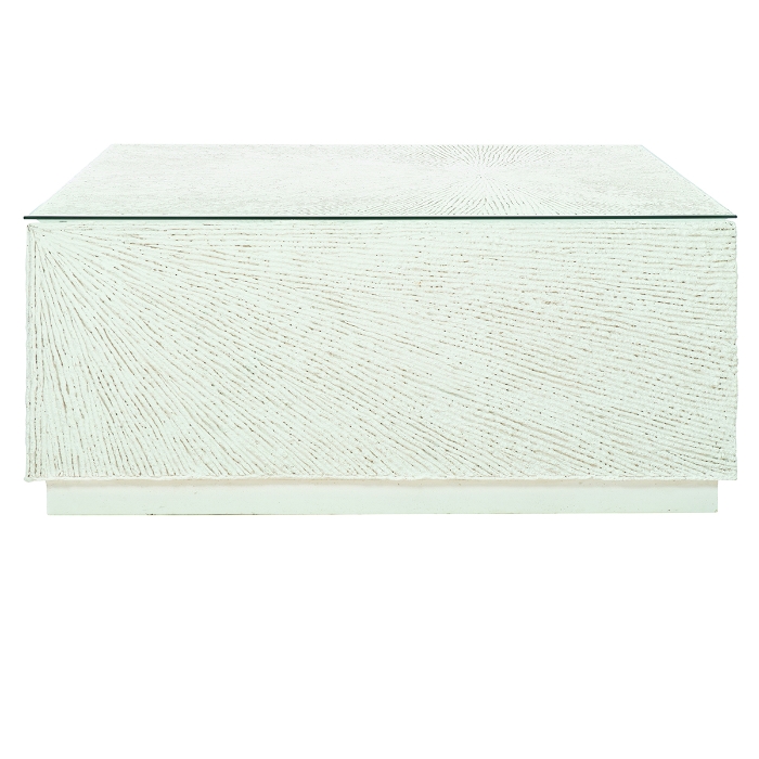 Bernhardt Tenerife Square Coco Twig Cocktail Table