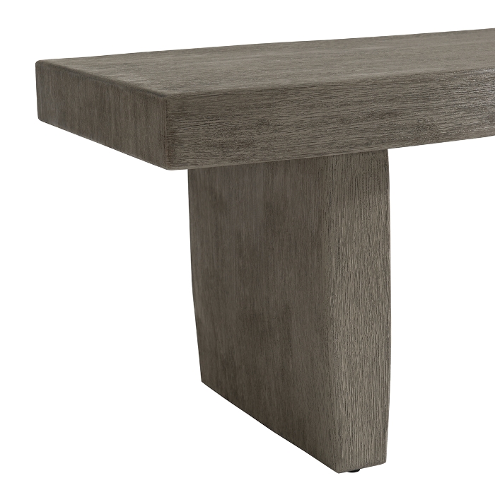 Kona Outdoor Bench frame detail