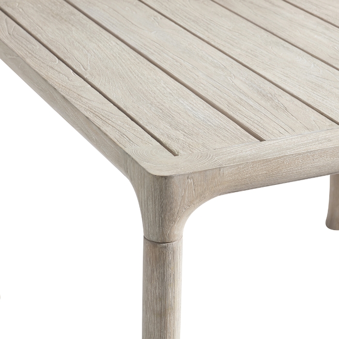 Siesta Key Square Dining Table top detail