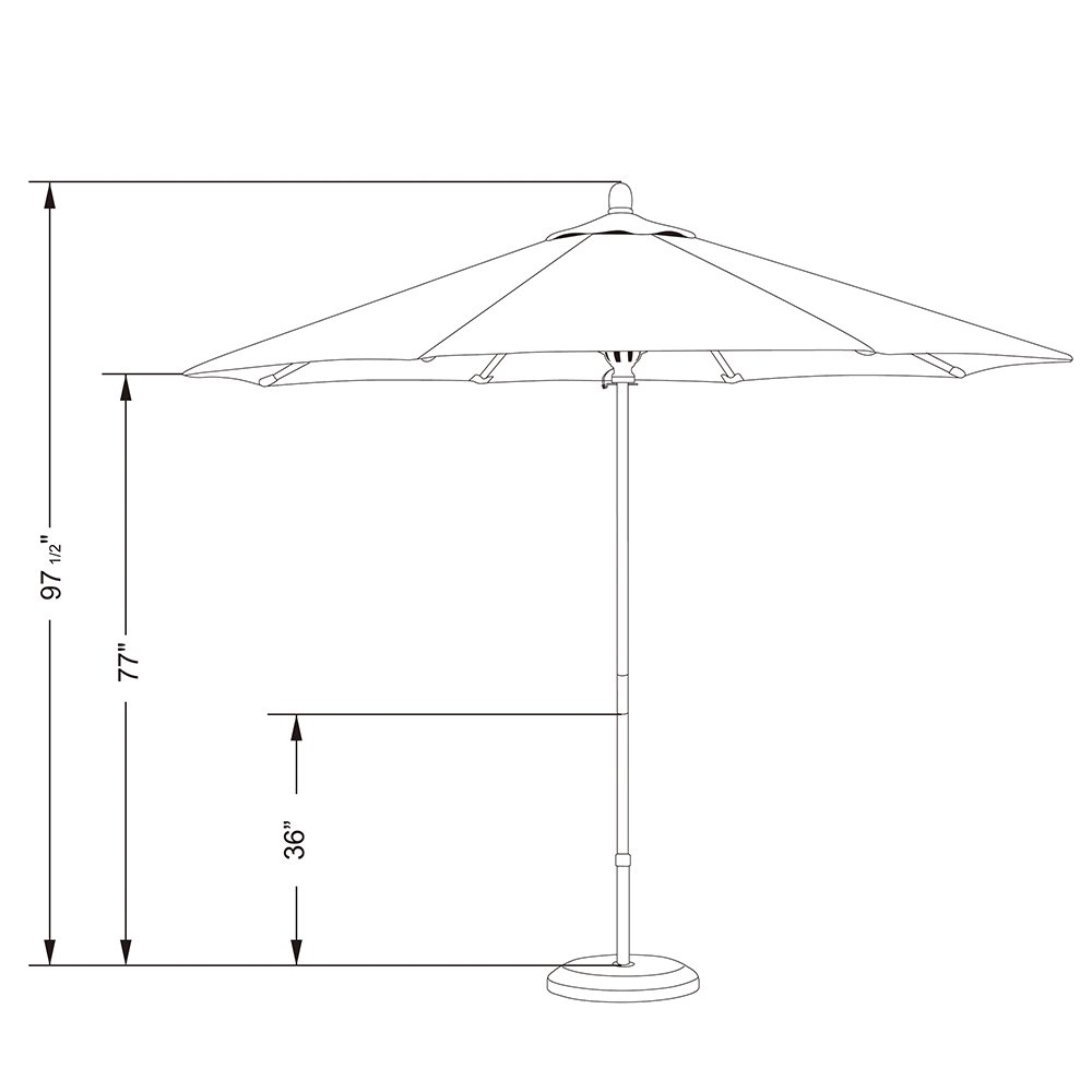 custom order fabric umbrella