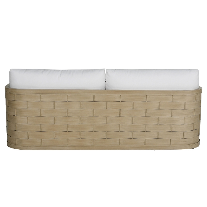 Biscayne Sofa with Throw Pillows back