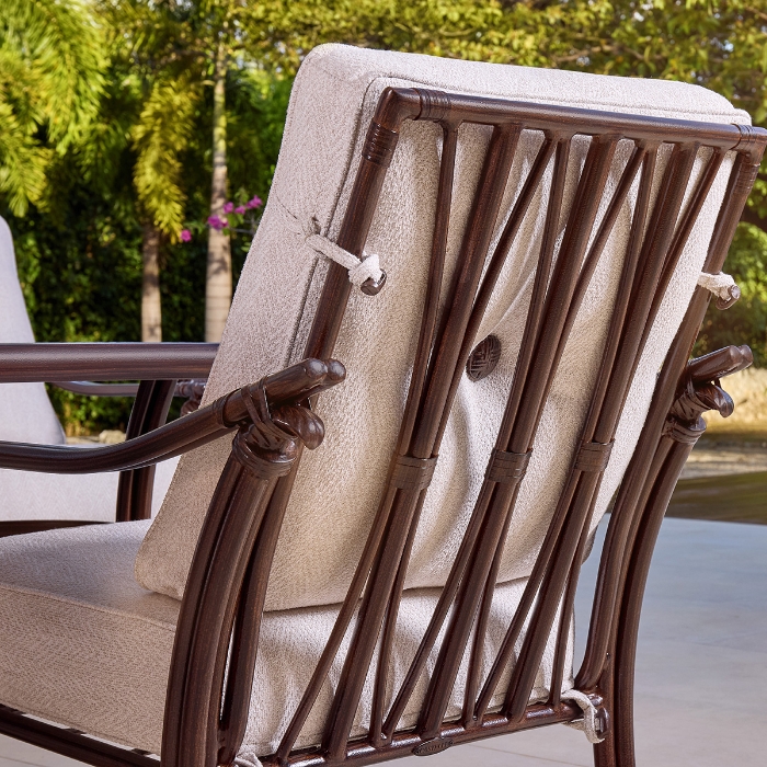 Coco Cushioned Swivel Rocker