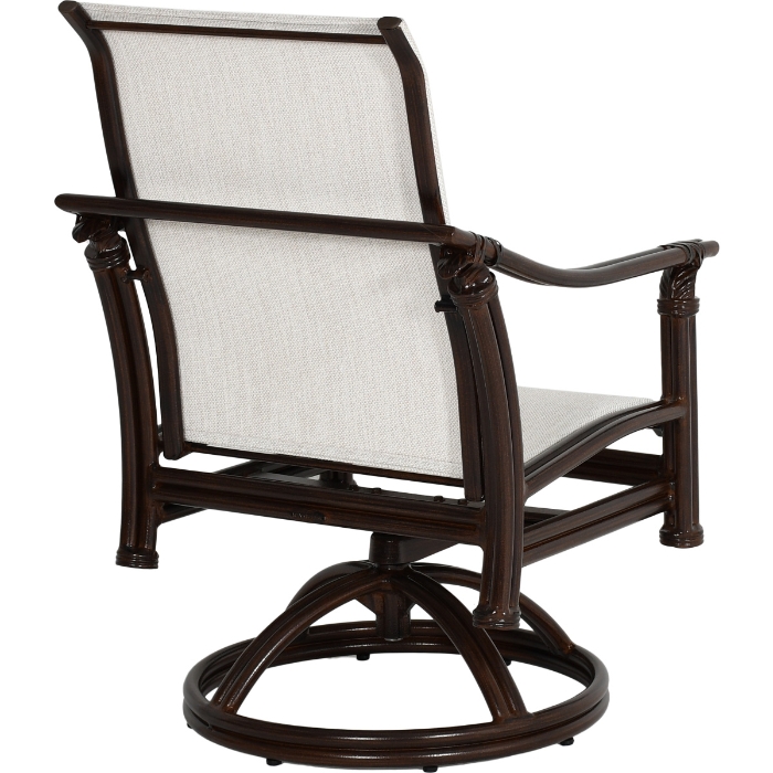 Coco Sling Dining Swivel Rocker - 6A68S_angle