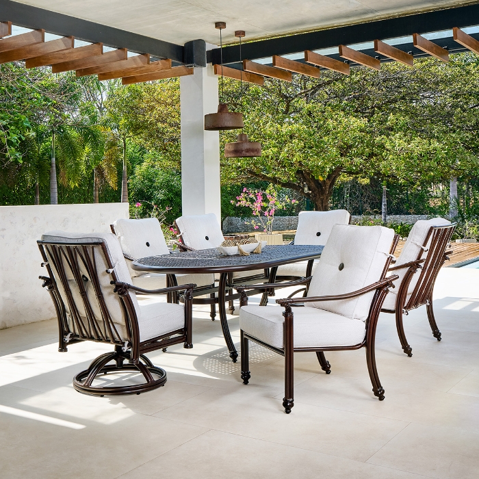 Castelle Coco Dining Set for 6