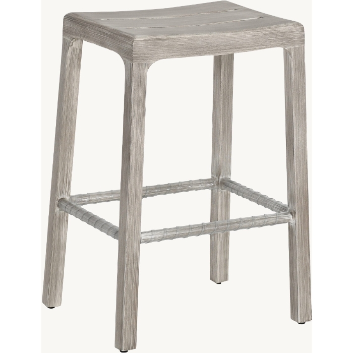 Castelle Fortuna Cast Saddle Bar Stool