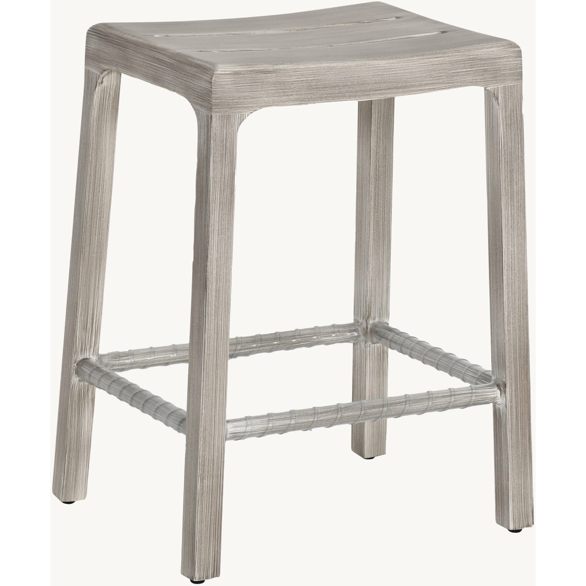 Castelle Fortuna Cast Saddle Counter Stool