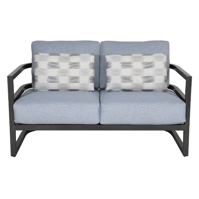 Gala Loveseat with Accent Pillows front