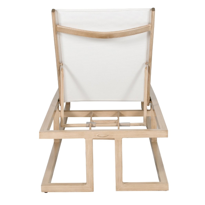 Gala Adjustable Padded Sling Chaise Lounge back