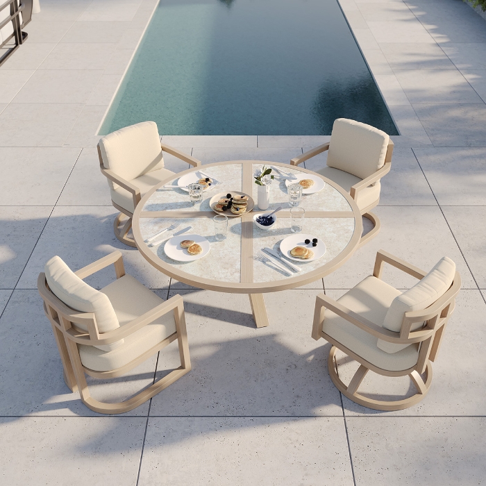 Gala Patio Dining Set for 4