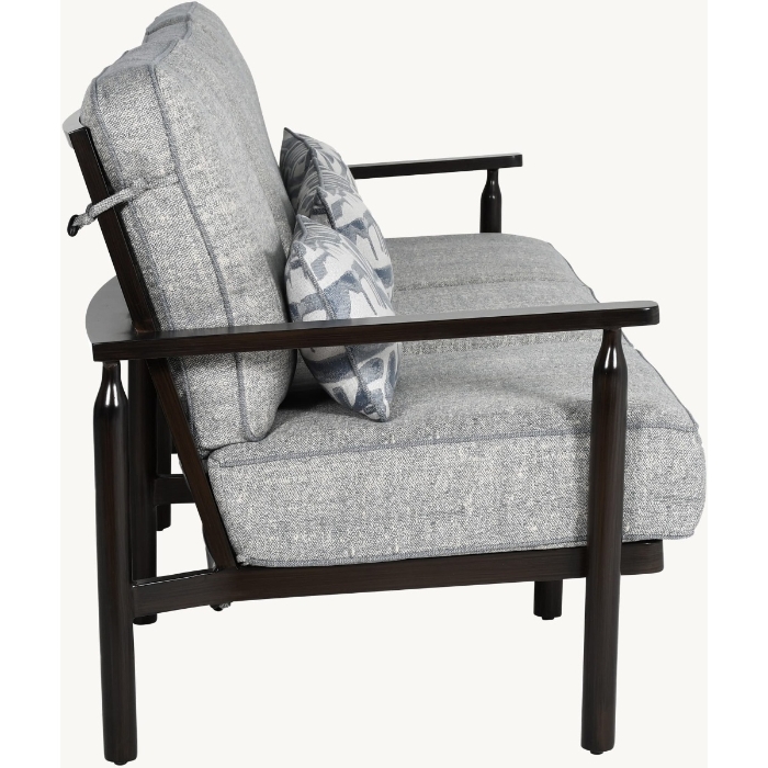 Holland Cushioned Sofa with Three Accent Pillows - 6C14T