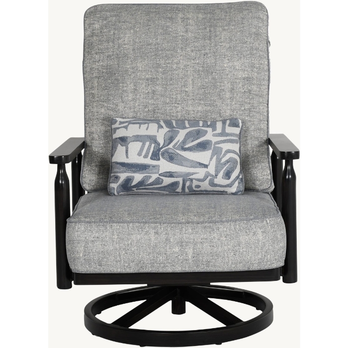 Holland Ultra High Back Cushioned Lounge Swivel Rocker - 6C16T