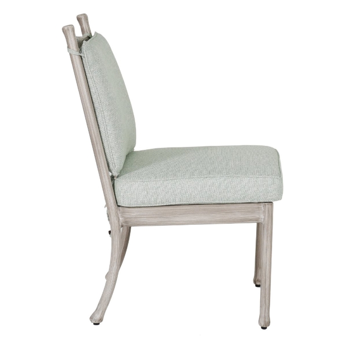 Lodge Formal Armless Dining Chair side