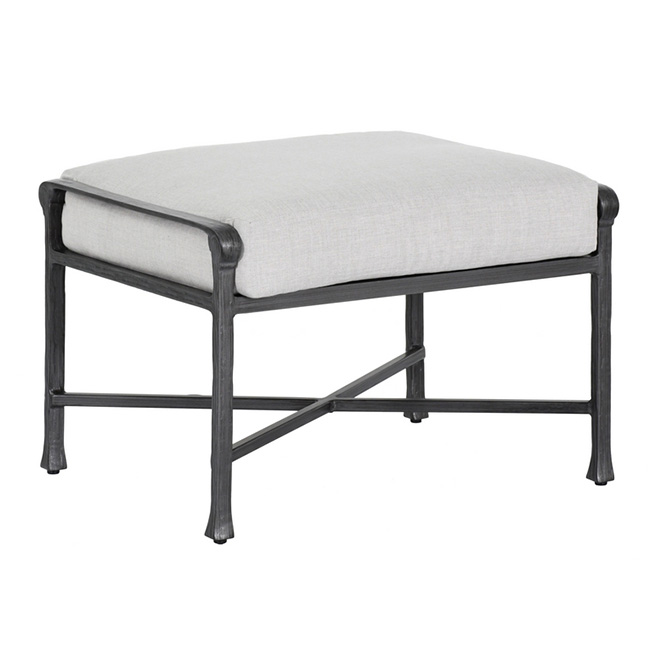 Castelle Marquis Cushioned Lounge Ottoman - 1D13R