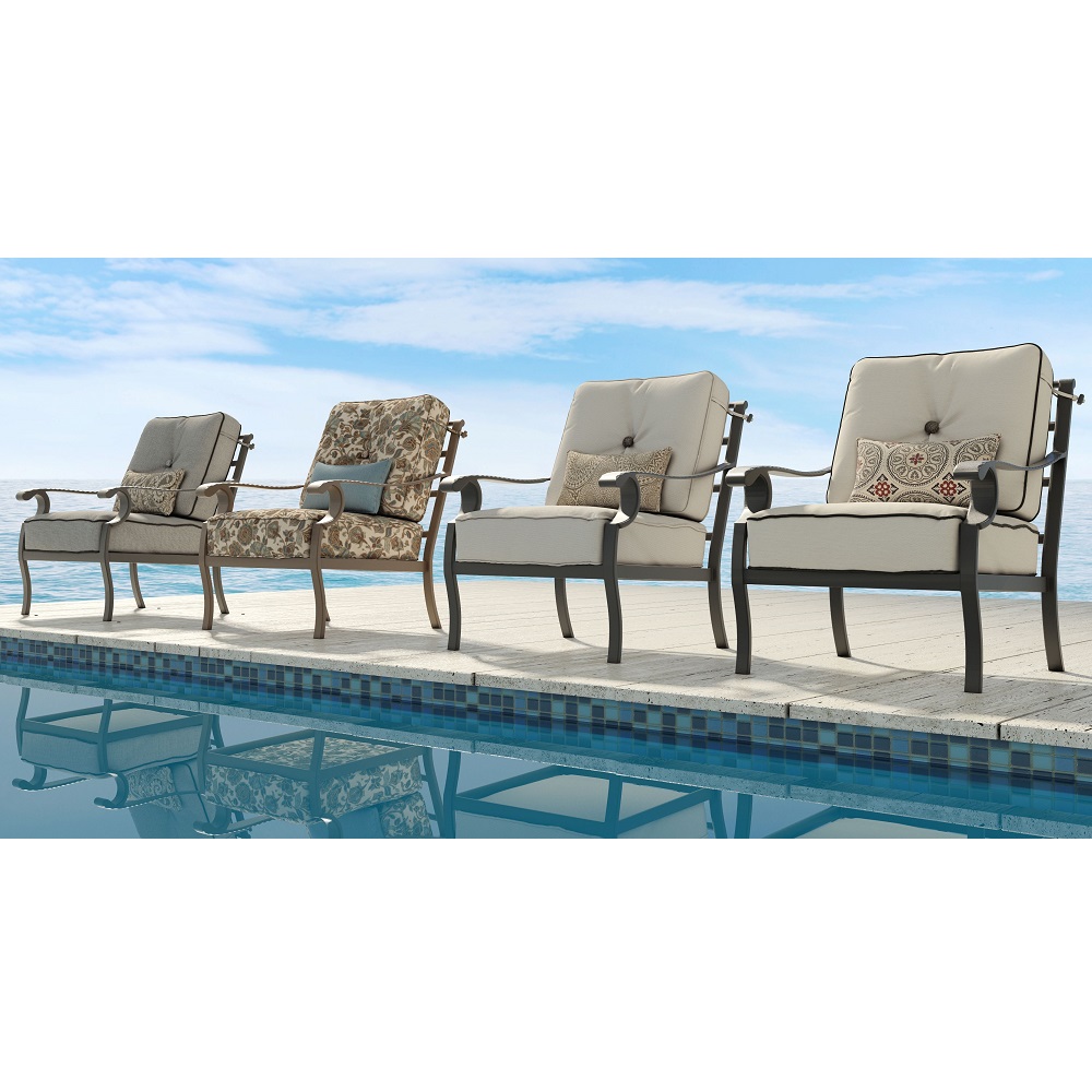 Castelle lounge chair fabric options