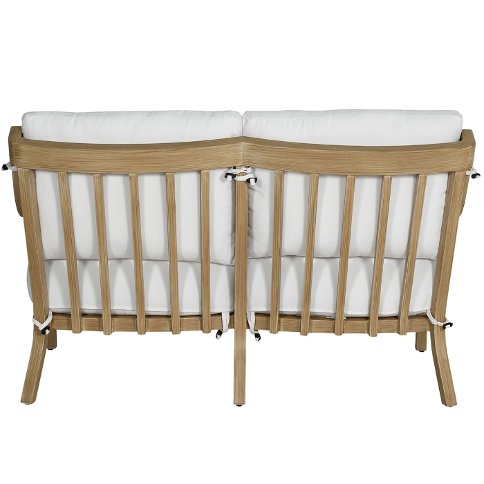 Nicoya Loveseat with Accent Pillows back