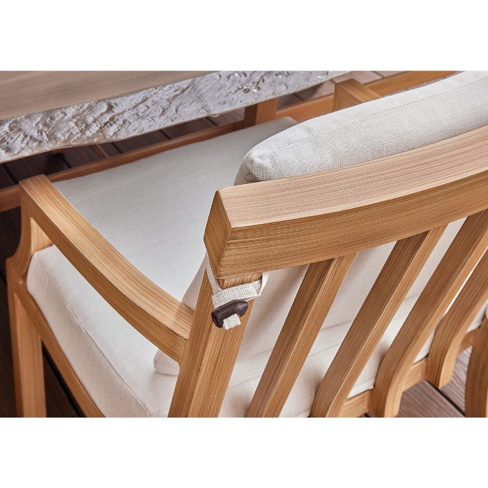Castelle Nicoya Formal Dining Arm Chairs frame