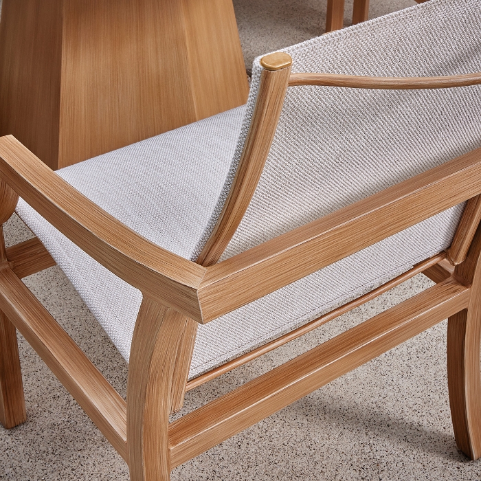 Castelle Nicoya Sling Dining Chairs frame