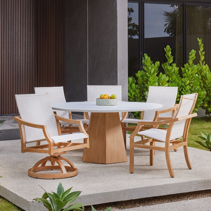 Nicoya 32" Round Bistro Table set