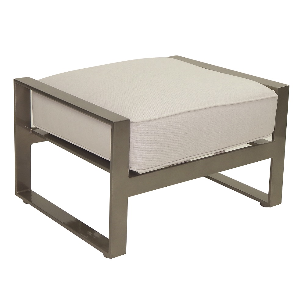 Castelle Park Place Cushioned Ottoman - 2213T