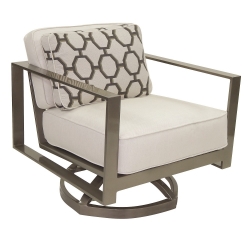 Castelle Park Place Cushioned Lounge Swivel Rocker - 2215T