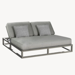 Castelle Park Place Cushioned Double Sunbed - 2260T