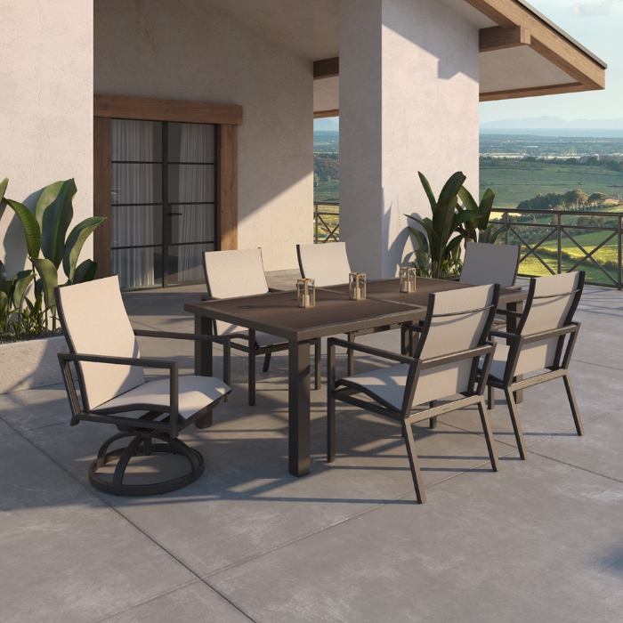 Parsons dining table set