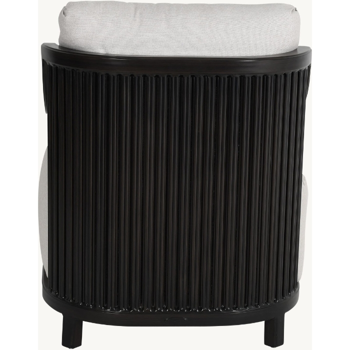 Samara Cushioned Lounge Chair with One Accent Pillow - 6B10R
