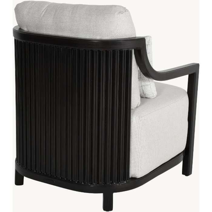 Samara Cushioned Lounge Chair with One Accent Pillow - 6B10R
