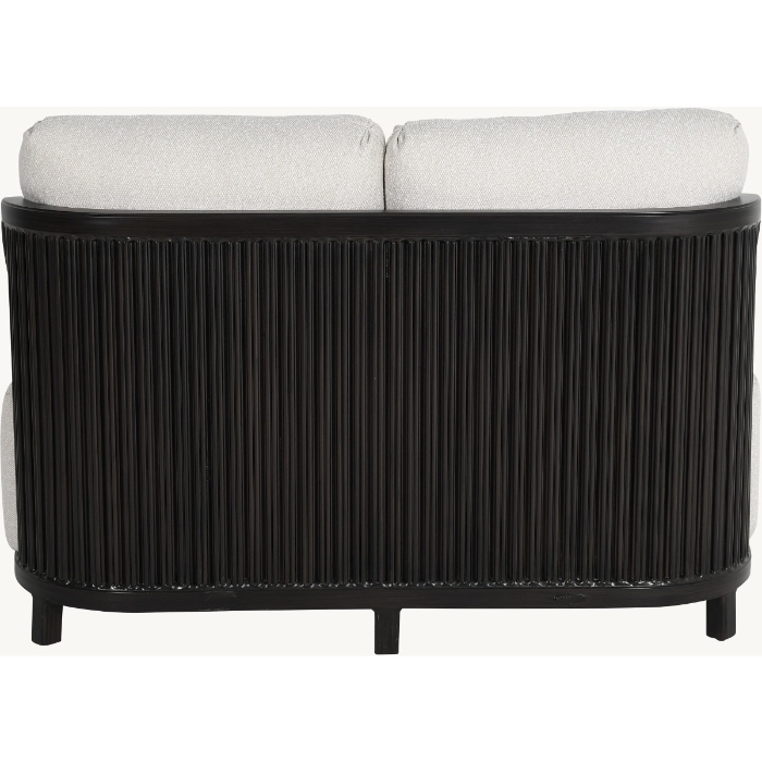 Samara Cushioned Loveseat with Two Accent Pillows - 6B11R