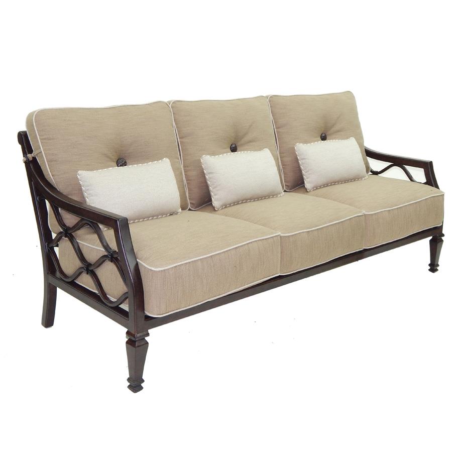 Castelle Villa Bianca Cushioned Sofa  - 1114T