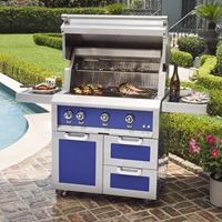 Outdoor 36" Grill with Cart 