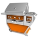 Deluxe 42" Grill with Work Top and Double Side Burner - G_BR42CX2