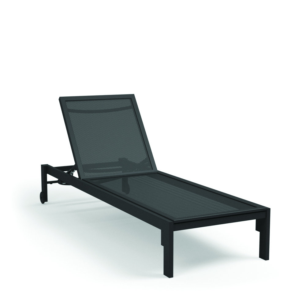 Adjustable back aluminum frame sling