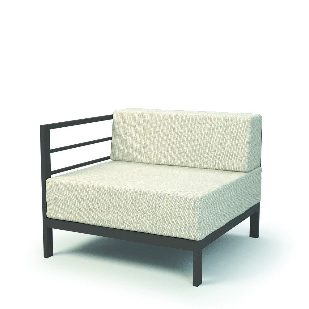 Allure Sectional Right Arm Club Cushion Chair - Thumbnail 2
