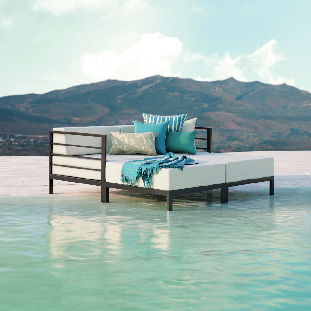 Homecrest Allure Modular Double Chaise Set - HC-ALLURE-SET2