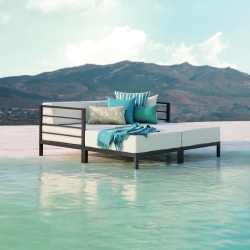Homecrest Allure Modular Double Chaise Set - HC-ALLURE-SET2