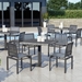 American made outdoor elevated dining sets