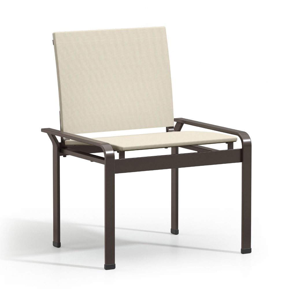 Homecrest Elevate Sling Armless Cafe Chair - Stackable - 56350
