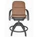 Warehouse Clearance Florida Mesh Swivel Counter Stool in Hickory - 2F580WH