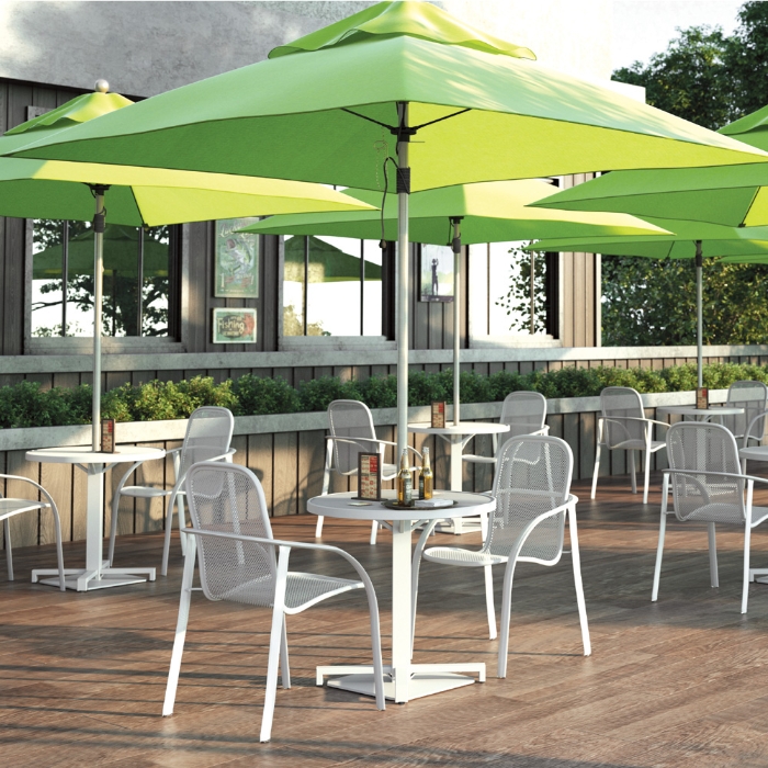 Homecrest Florida Mesh Cafe Dining Set for 2 - HC-FLORIDAMESH-SET3